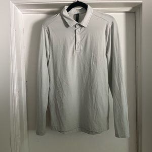 Lululemon Mens Evolution Long Sleeve Polo Shirt